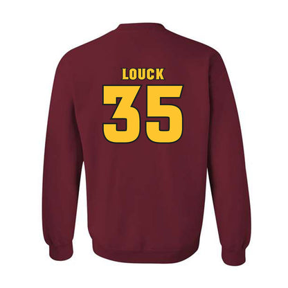 Arizona State - NCAA Baseball : Brady Louck - Replica Shersey Crewneck Sweatshirt-1