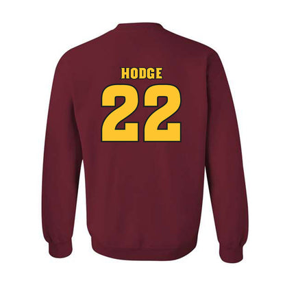 Arizona State - NCAA Softball : Mary Peyton Hodge - Replica Shersey Crewneck Sweatshirt-1
