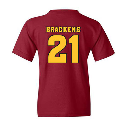 Arizona State - NCAA Women's Basketball : McKinna Brackens - Replica Shersey Youth T-Shirt-1