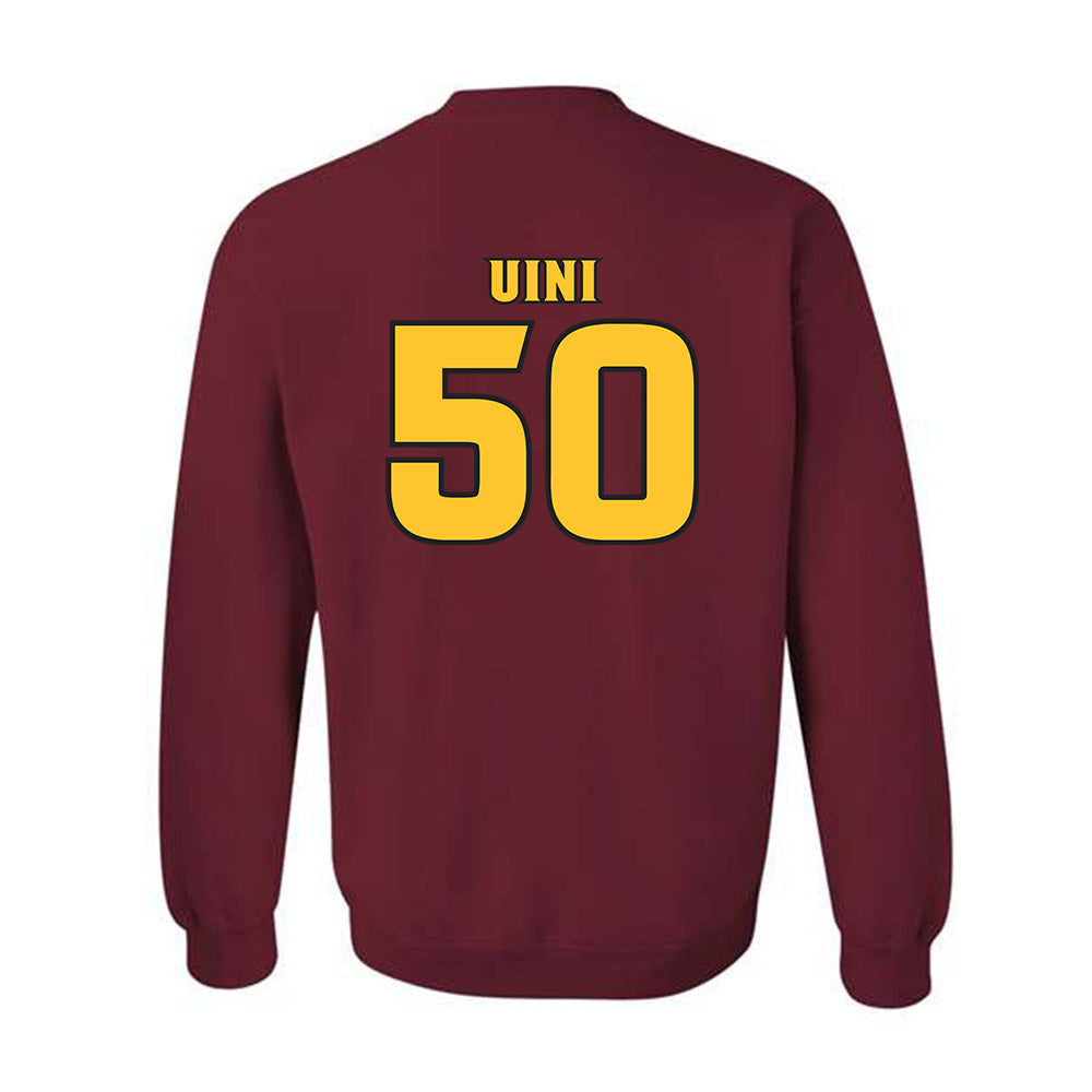 Arizona State - NCAA Football : Marques Uini - Replica Shersey Crewneck Sweatshirt-1