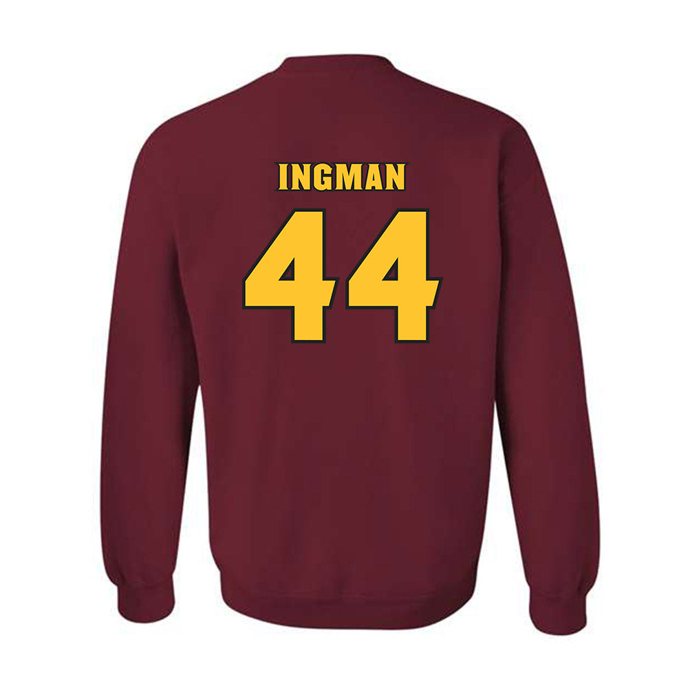 Arizona State - NCAA Football : Kristian Ingman - Replica Shersey Crewneck Sweatshirt-1