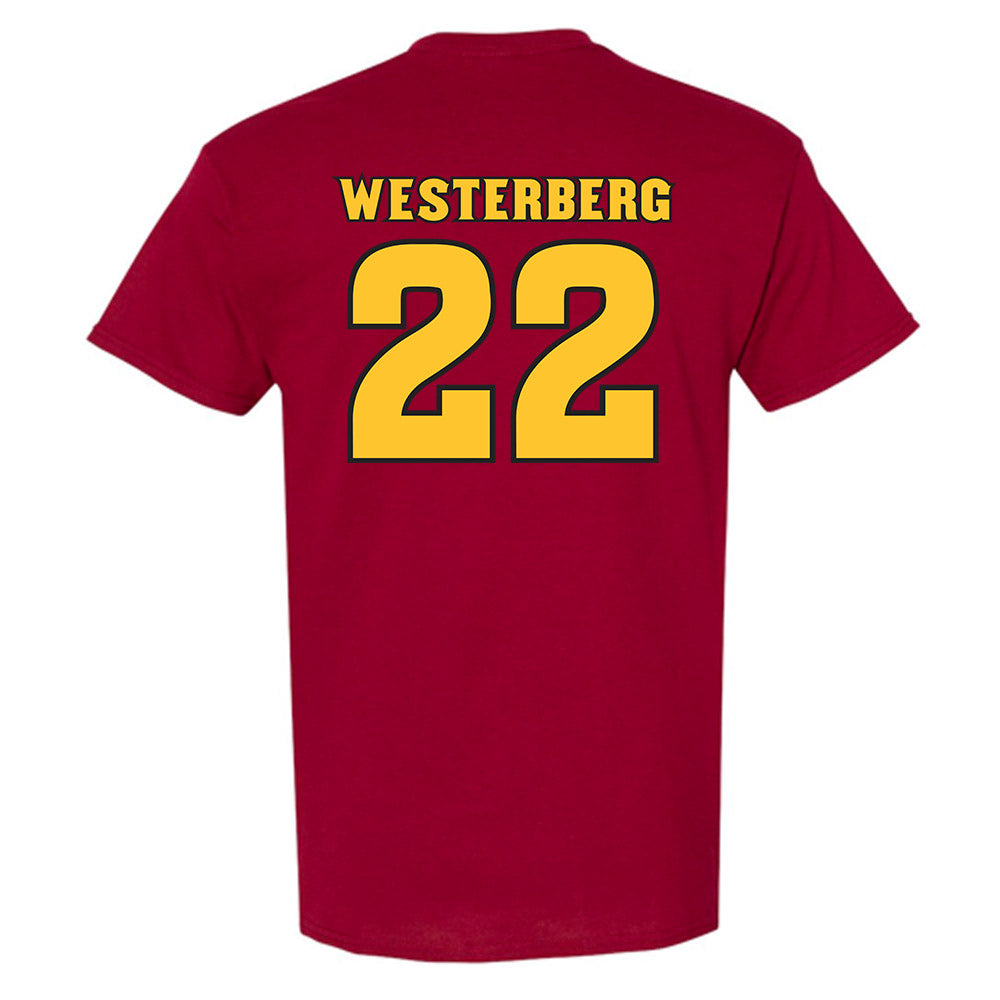 Arizona State - NCAA Women's Lacrosse : Addison Westerberg - Replica Shersey T-Shirt-1