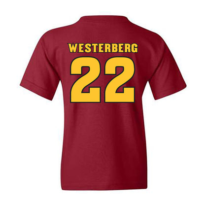 Arizona State - NCAA Women's Lacrosse : Addison Westerberg - Replica Shersey Youth T-Shirt-1