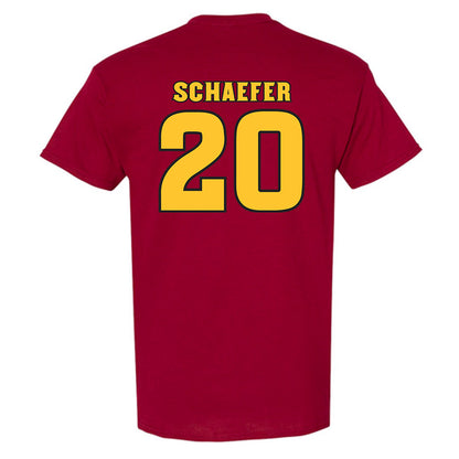 Arizona State - NCAA Baseball : Derek Schaefer - Replica Shersey T-Shirt-1