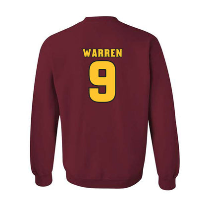 Arizona State - NCAA Football : Montana Warren - Replica Shersey Crewneck Sweatshirt-1