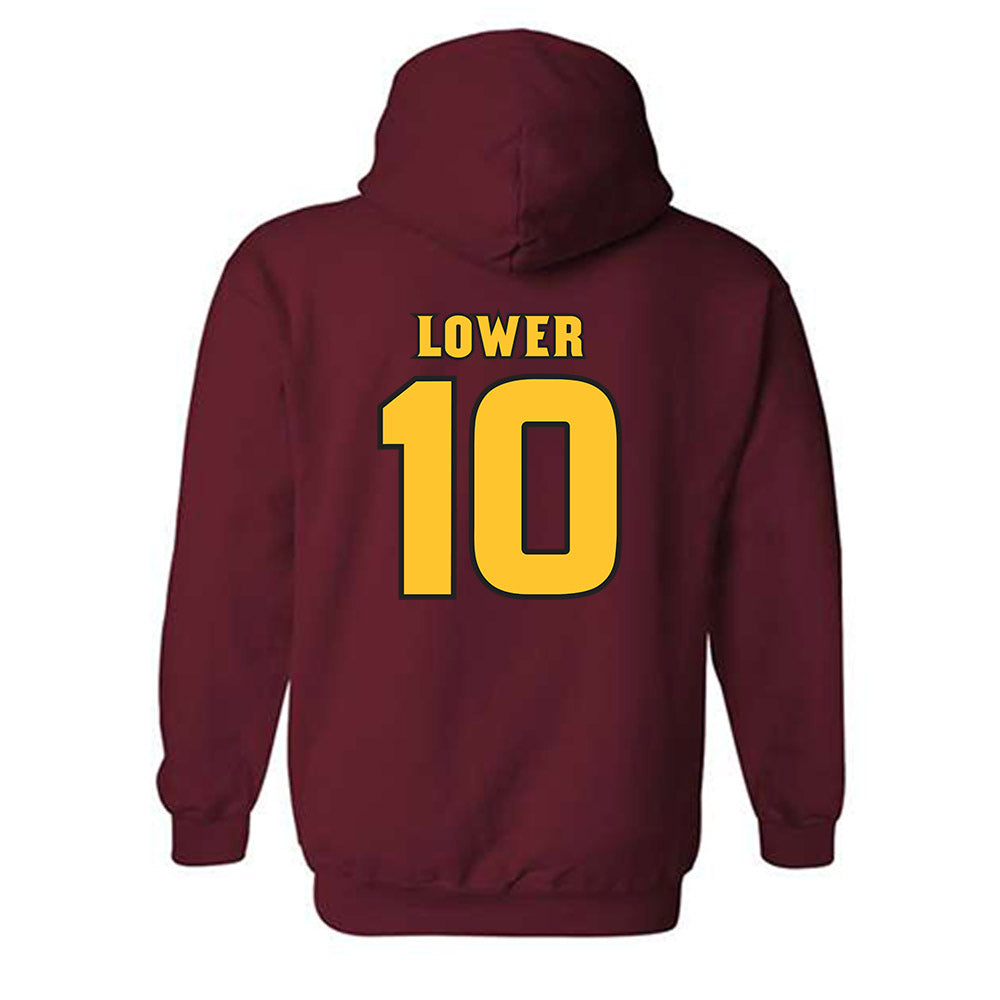 Arizona State - NCAA Women's Basketball : Averie Lower - Replica Shersey Hooded Sweatshirt-1