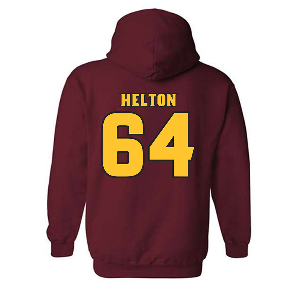 Arizona State - NCAA Football : Wade Helton - Replica Shersey Hooded Sweatshirt-1