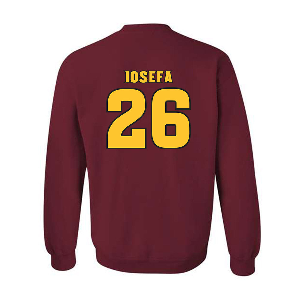 Arizona State - NCAA Football : Isaiah Iosefa - Replica Shersey Crewneck Sweatshirt-1