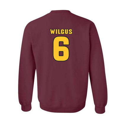 Arizona State - NCAA Women's Volleyball : Jadyn Wilgus - Replica Shersey Crewneck Sweatshirt