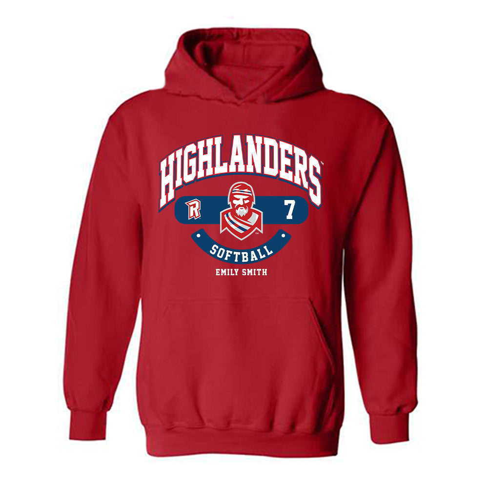 Radford - NCAA Softball : Emily Smith - Classic Fashion Shersey Hooded Sweatshirt