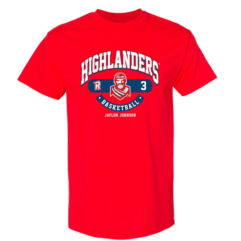 Radford - NCAA Men's Basketball : Jaylon Johnson - Classic Fashion Shersey T-Shirt-0
