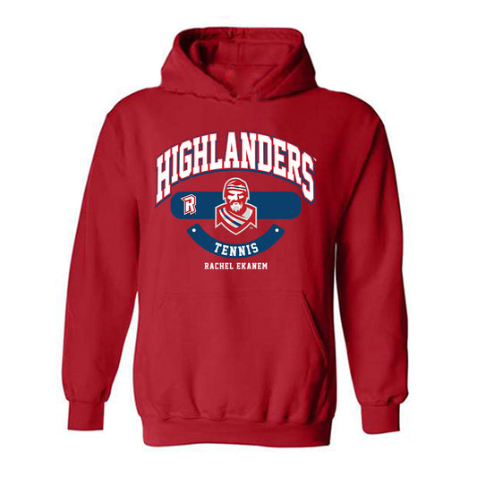 Radford - NCAA Women's Tennis : Rachel Ekanem - Classic Fashion Shersey Hooded Sweatshirt-0