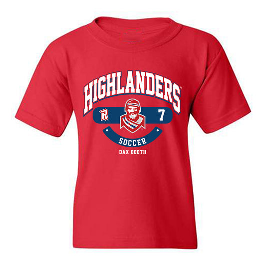 Radford - NCAA Men's Soccer : Dax Booth - Classic Fashion Shersey Youth T-Shirt-0