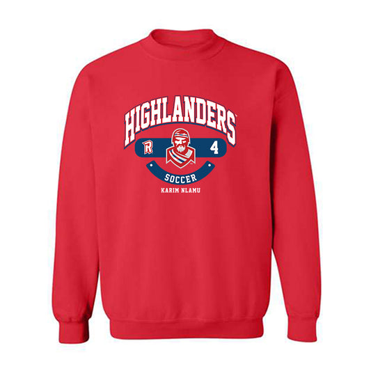 Radford - NCAA Men's Soccer : Karim Nlamu - Classic Fashion Shersey Crewneck Sweatshirt-0