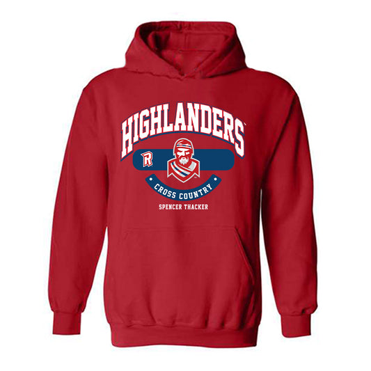 Radford - NCAA Men's Cross Country : Spencer Thacker - Classic Fashion Shersey Hooded Sweatshirt-0