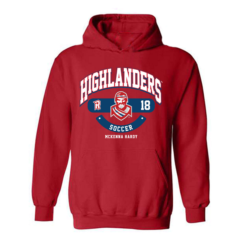 Radford - NCAA Women's Soccer : McKenna Hardy - Classic Fashion Shersey Hooded Sweatshirt-0