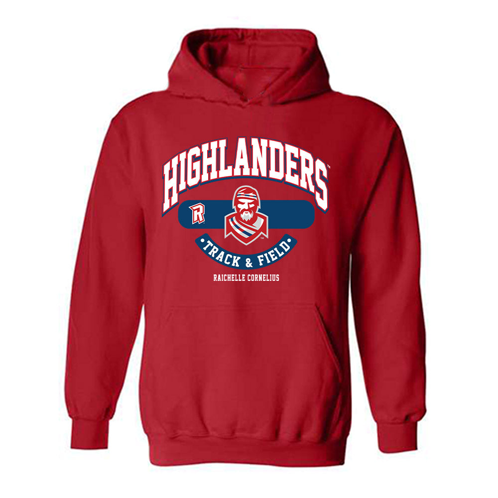 Radford - NCAA Women's Track & Field : Raichelle Cornelius - Classic Fashion Shersey Hooded Sweatshirt-0