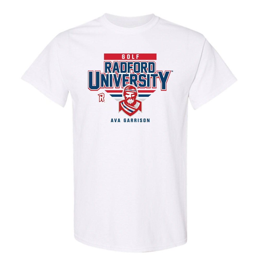 Radford - NCAA Women's Golf : Ava Garrison - Classic Fashion Shersey T-Shirt-0