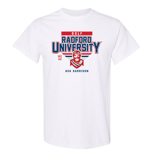 Radford - NCAA Women's Golf : Ava Garrison - Classic Fashion Shersey T-Shirt-0