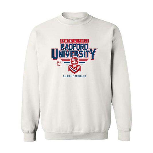 Radford - NCAA Women's Track & Field : Raichelle Cornelius - Classic Fashion Shersey Crewneck Sweatshirt-0
