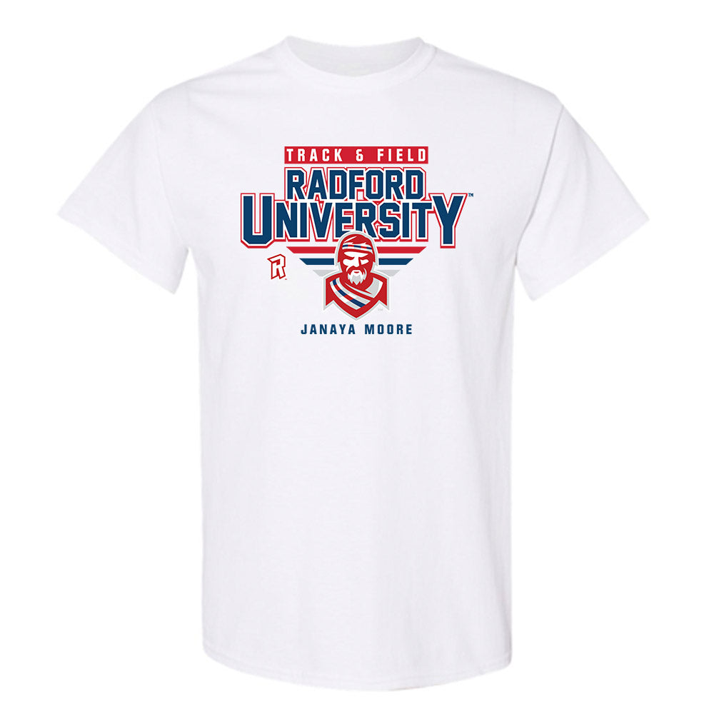 Radford - NCAA Women's Track & Field : Janaya Moore - Classic Fashion Shersey T-Shirt-0