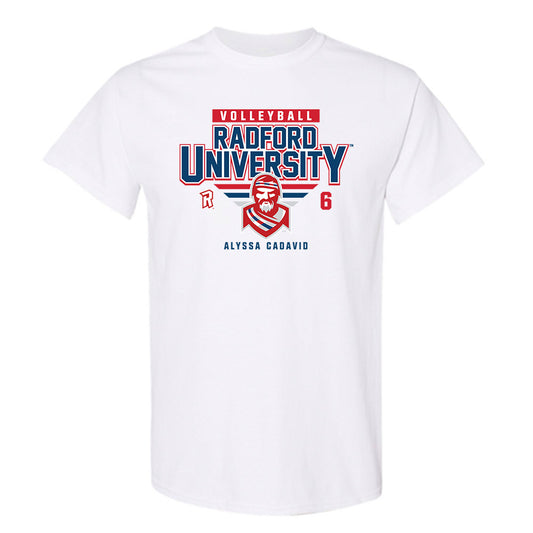 Radford - NCAA Women's Volleyball : Alyssa Cadavid - Classic Fashion Shersey T-Shirt-0