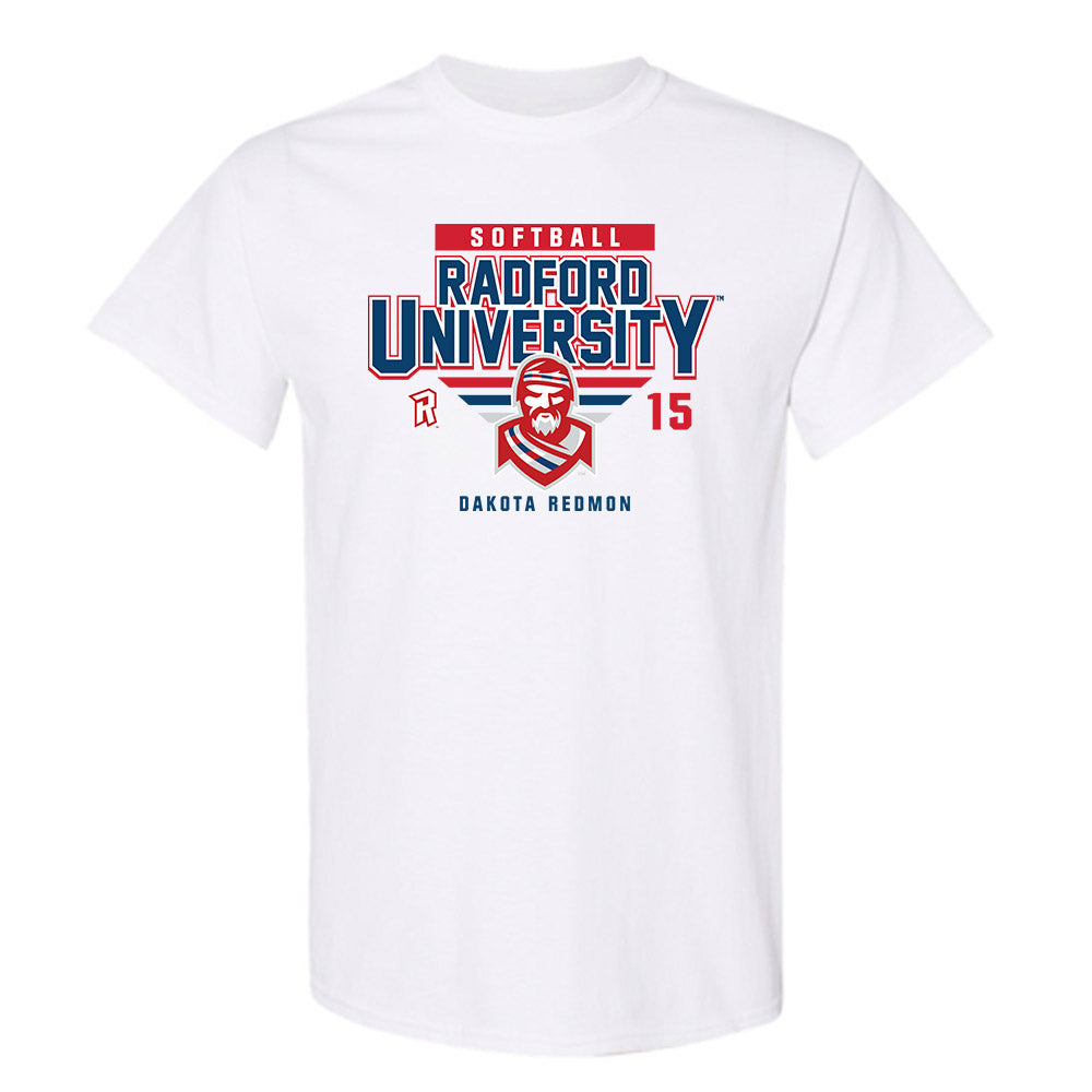 Radford - NCAA Softball : Dakota Redmon - Classic Fashion Shersey T-Shirt-0