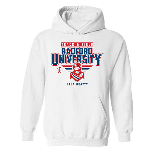 Radford - NCAA Women's Track & Field : Sela Beatty - Classic Fashion Shersey Hooded Sweatshirt-0