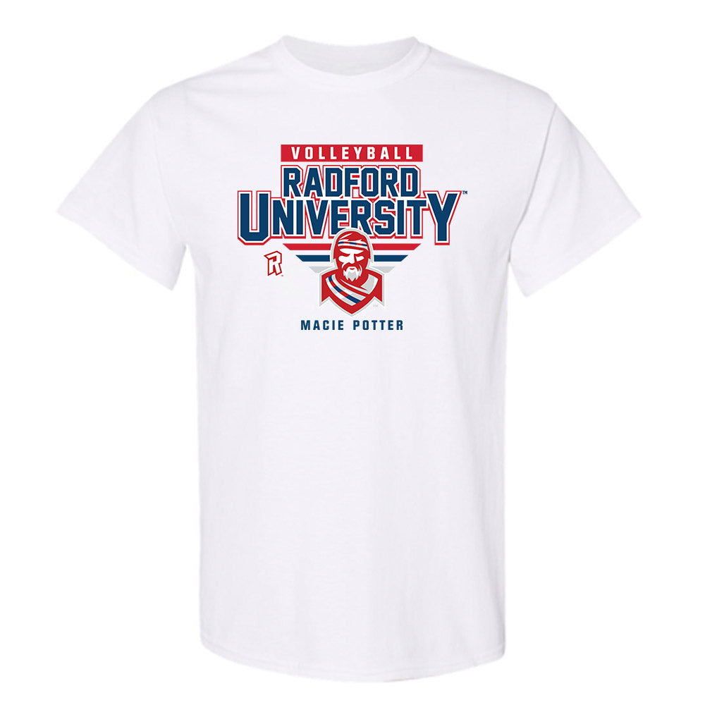 Radford - NCAA Women's Volleyball : Macie Potter - Classic Fashion Shersey T-Shirt-0