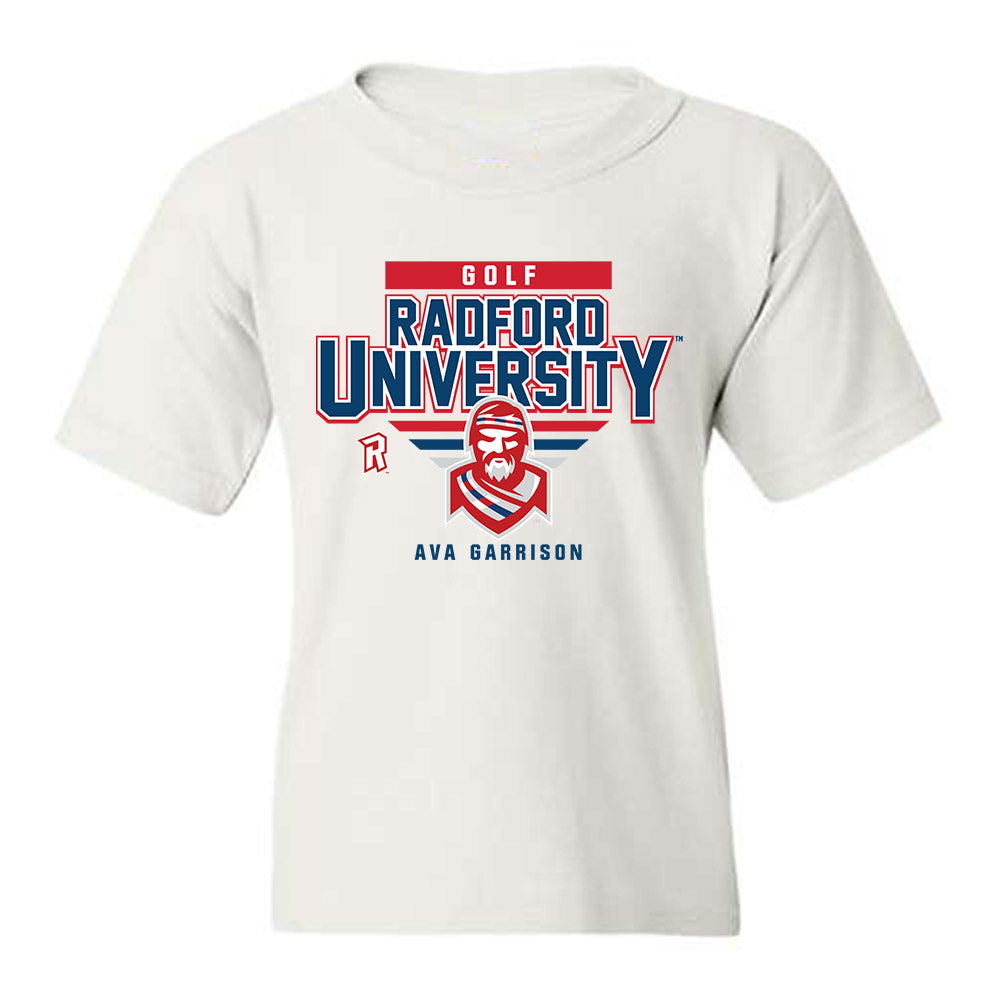 Radford - NCAA Women's Golf : Ava Garrison - Classic Fashion Shersey Youth T-Shirt-0