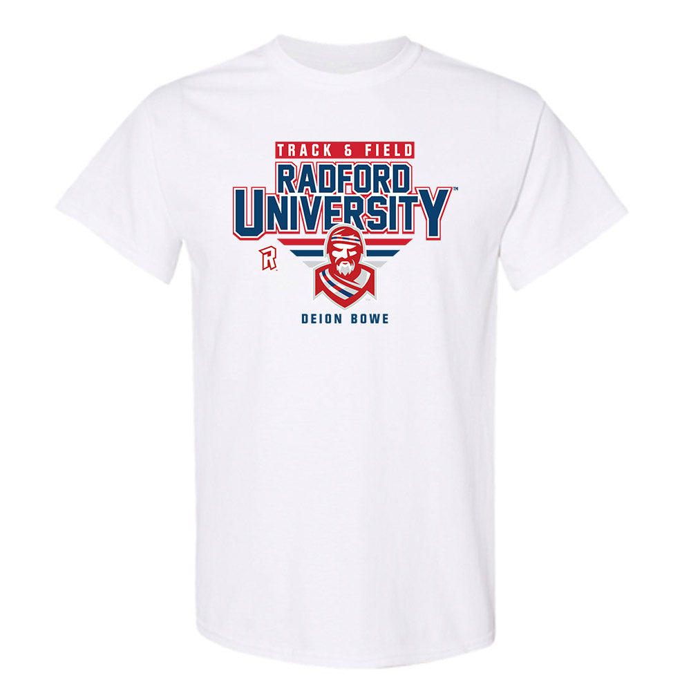 Radford - NCAA Men's Track & Field : Deion Bowe - Classic Fashion Shersey T-Shirt-0