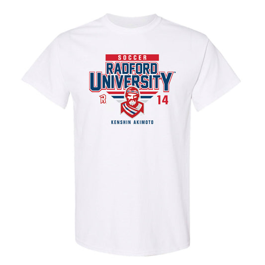 Radford - NCAA Men's Soccer : Kenshin Akimoto - Classic Fashion Shersey T-Shirt-0