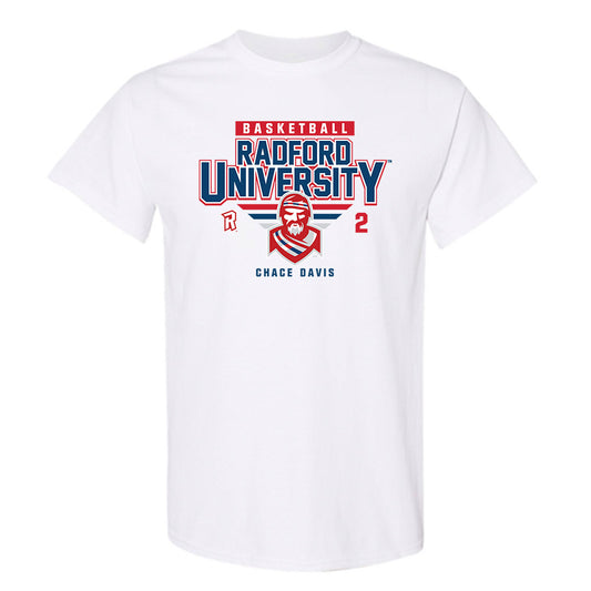 Radford - NCAA Men's Basketball : Chace Davis - Classic Fashion Shersey T-Shirt
