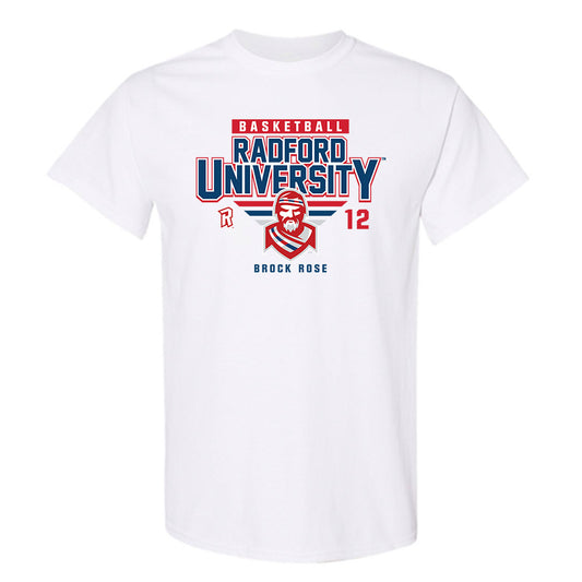Radford - NCAA Men's Basketball : Brock Rose - Classic Fashion Shersey T-Shirt