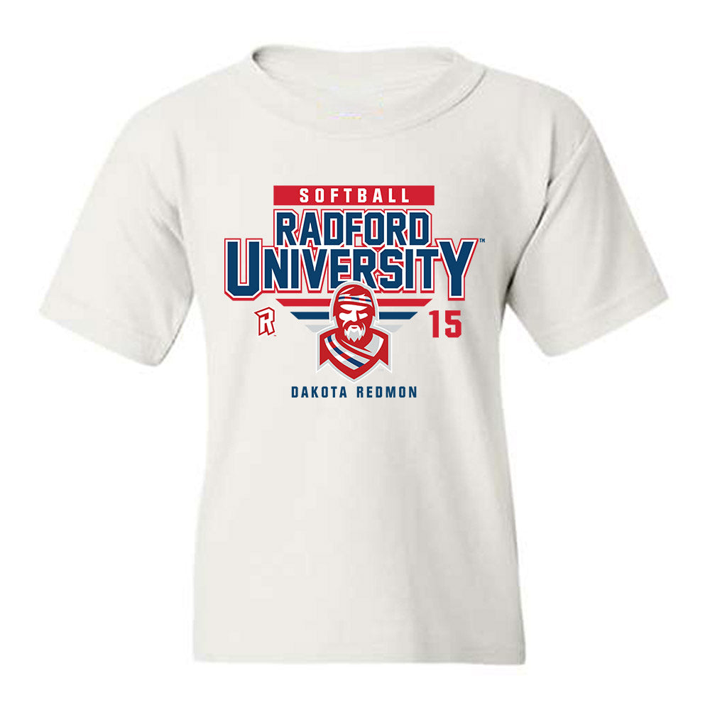 Radford - NCAA Softball : Dakota Redmon - Classic Fashion Shersey Youth T-Shirt-0