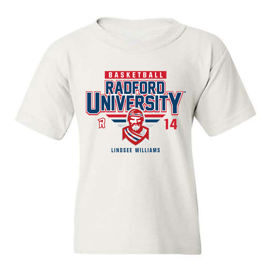 Radford - NCAA Women's Basketball : Lindsee Williams - Classic Fashion Shersey Youth T-Shirt-0