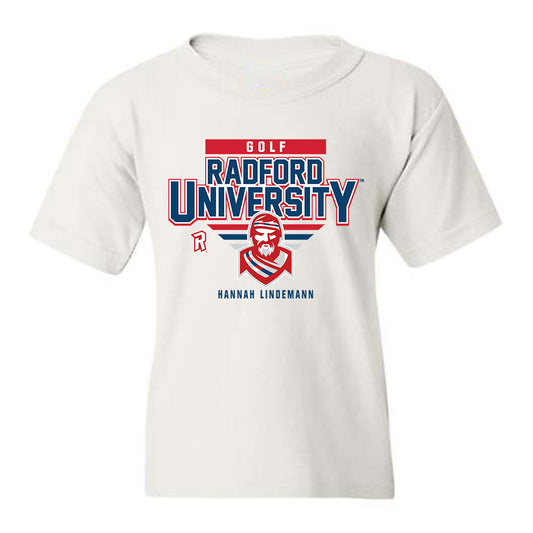 Radford - NCAA Women's Golf : Hannah Lindemann - Classic Fashion Shersey Youth T-Shirt
