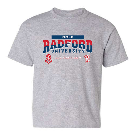 Radford - NCAA Women's Golf : Ava Garrison - Classic Fashion Shersey Youth T-Shirt-0
