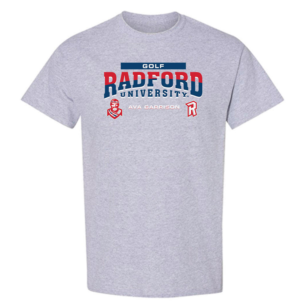 Radford - NCAA Women's Golf : Ava Garrison - Classic Fashion Shersey T-Shirt-0