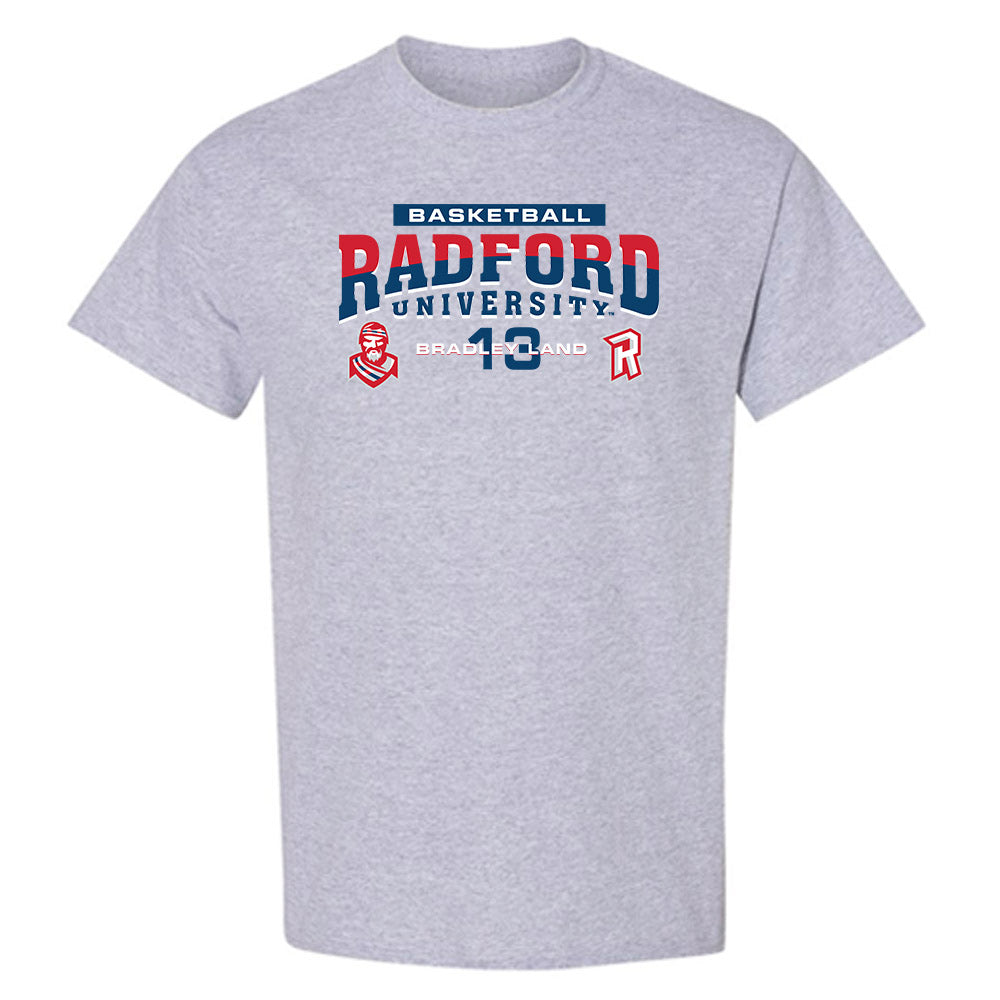 Radford - NCAA Men's Basketball : Bradley Land - Classic Fashion Shersey T-Shirt-0