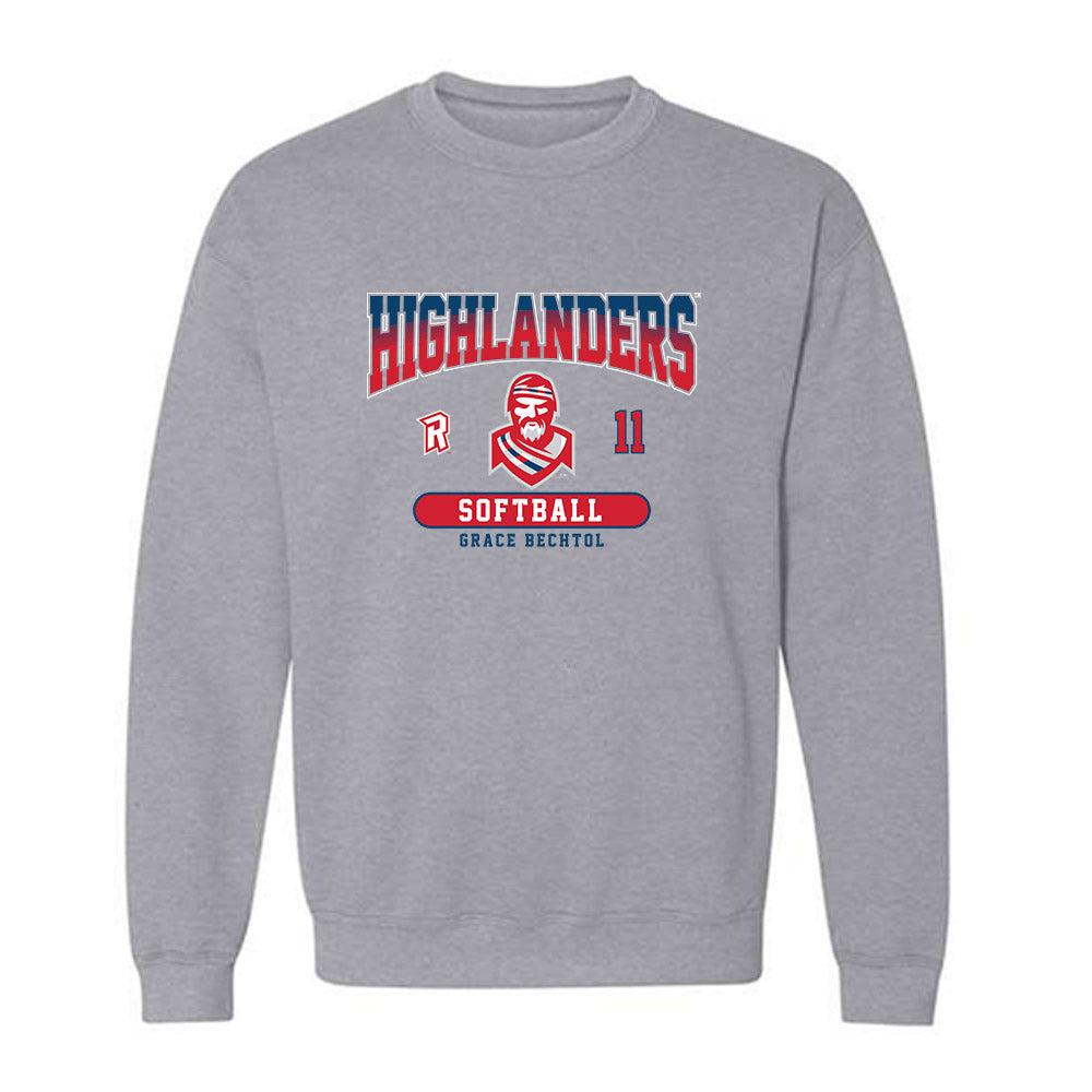 Radford - NCAA Softball : Grace Bechtol - Classic Fashion Shersey Crewneck Sweatshirt