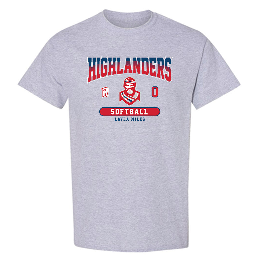 Radford - NCAA Softball : Layla Miles - Classic Fashion Shersey T-Shirt-0