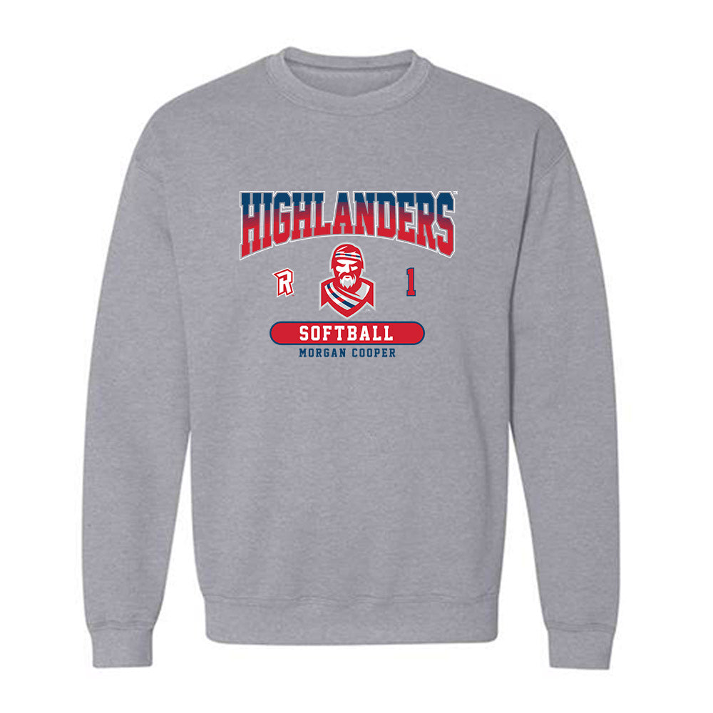Radford - NCAA Softball : Morgan Cooper - Classic Fashion Shersey Crewneck Sweatshirt