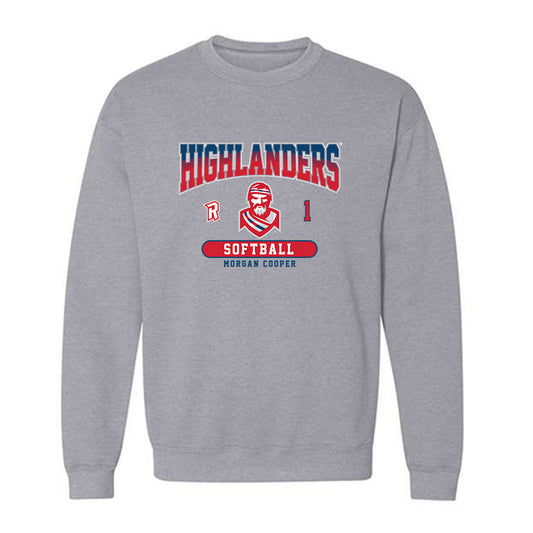 Radford - NCAA Softball : Morgan Cooper - Classic Fashion Shersey Crewneck Sweatshirt
