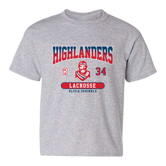 Radford - NCAA Women's Lacrosse : Olivia Sprinkle - Classic Fashion Shersey Youth T-Shirt-0
