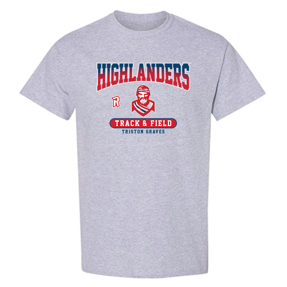 Radford - NCAA Men's Track & Field : Triston Graves - Classic Fashion Shersey T-Shirt-0