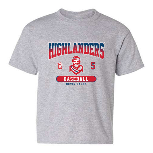 Radford - NCAA Baseball : Devin Parks - Classic Fashion Shersey Youth T-Shirt-0