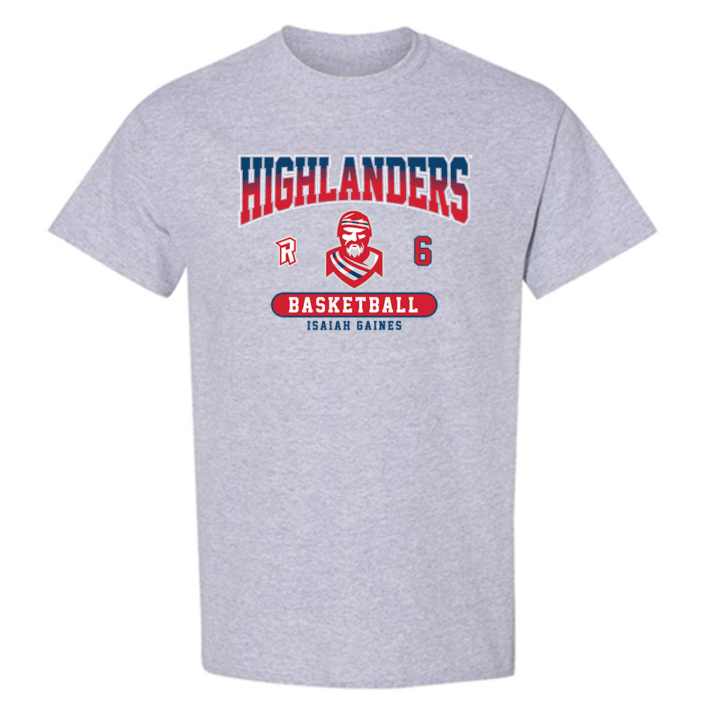 Radford - NCAA Men's Basketball : Isaiah Gaines - Classic Fashion Shersey T-Shirt-0
