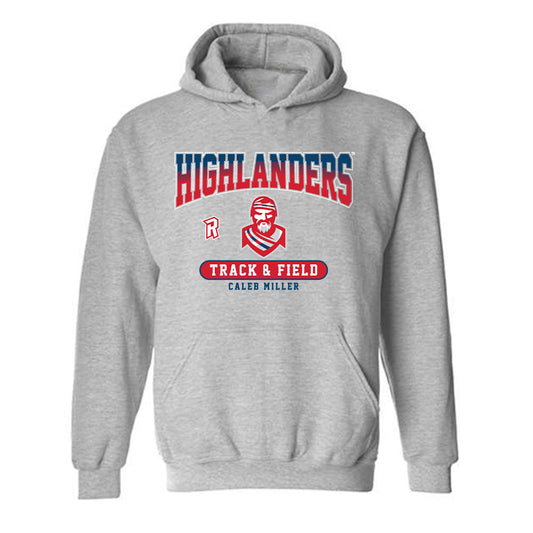 Radford - NCAA Men's Track & Field : Caleb Miller - Classic Fashion Shersey Hooded Sweatshirt-0
