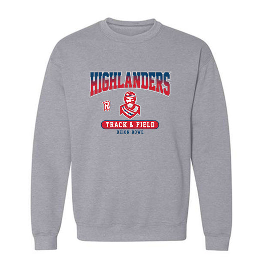 Radford - NCAA Men's Track & Field : Deion Bowe - Classic Fashion Shersey Crewneck Sweatshirt-0